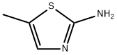 2-アミノ-5-メチルチアゾール 化学構造式