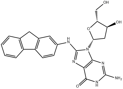 2'-DEOXY-8-(9H-FLUOREN-2-YLAMINO)-GUANOSINE