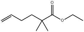 5-Hexenoic  acid,  2,2-dimethyl-,  ethyl  ester Structure