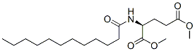 N-Dodecanoyl-L-glutamic acid dimethyl ester,73067-86-4,结构式