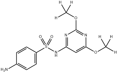 Sulfadimethoxine-d6|磺胺间二甲氧基嘧啶-D6