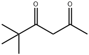 5,5-二甲己烷2,4-二酮, 7307-04-2, 结构式