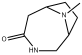 9-甲基-3,9-二氮杂双环[4.2.1]壬烷-4-酮,7309-42-4,结构式