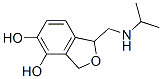 4,5-Isobenzofurandiol, 1,3-dihydro-1-[[(1-methylethyl)amino]methyl]- (9CI) 化学構造式