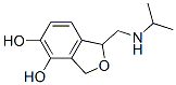 4,5-Isobenzofurandiol, 1,3-dihydro-1-[[(1-methylethyl)amino]methyl]- (9CI),730919-58-1,结构式