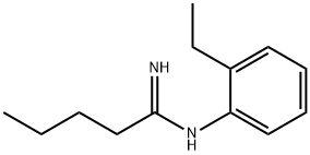 Pentanimidamide, N-(2-ethylphenyl)- (9CI) 结构式