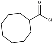 Cyclooctanecarbonyl chloride (7CI,9CI) 化学構造式