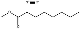 2-イソシアノオクタン酸メチルエステル 化学構造式