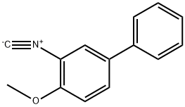 3-ISOCYANO-4-METHOXY-1,1'-BIPHENYL 结构式