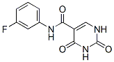 5-Pyrimidinecarboxamide,N-(3-fluorophenyl)-1,2,3,4-tetrahydro-2,4-dioxo-|