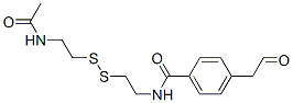 73097-03-7 N-acetyl-N'-(4-glyoxylylbenzoyl)cystamine