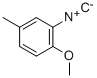 2-METHOXY-5-METHYLPHENYLISOCYANIDE,730971-41-2,结构式