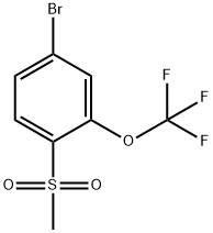 4-BroMo-1-Methanesulfonyl-2-(trifluoroMethoxy)benzene price.