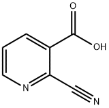 2-CYANOPYRIDINE-3-CARBOXYLIC ACID Struktur