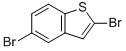 2,5-DIBROMOBENZO[B]THIOPHENE,7312-17-6,结构式