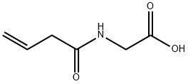 methyl 2-(but-3-enoylamino)acetate 化学構造式