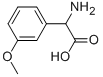 AMINO-(3-METHOXY-PHENYL)-ACETIC ACID|2-氨基-(3-甲氧基苯基)乙酸