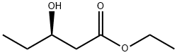 R-3-羟基戊酸乙酯, 73143-60-9, 结构式