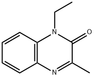 2(1H)-QUINOXALINONE, 1-ETHYL-3-METHYL- 化学構造式