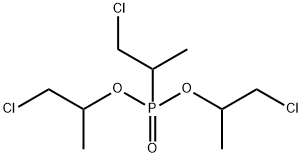 二(2-氯-1-甲基乙基)(2-氯-1-甲基乙基)膦酸酯, 7316-55-4, 结构式
