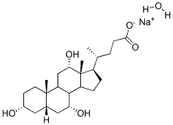 SODIUM CHOLATE HYDRATE Structure