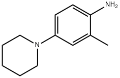 2-甲基-4-哌啶基苯胺,73164-32-6,结构式