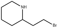 2-(2-ブロモエチル)ピペリジン 化学構造式