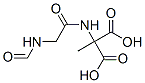Alanine,  2-carboxy-N-(N-formylglycyl)-  (9CI) Struktur