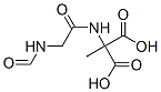 Alanine,  2-carboxy-N-(N-formylglycyl)-  (9CI) 结构式