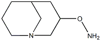 1-Azabicyclo[3.3.1]nonane,3-(aminooxy)-,endo-(9CI) 化学構造式