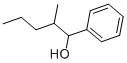 2-メチル-1-フェニル-1-ペンタノール(THREO-, ERYTHRO-混合物) 化学構造式