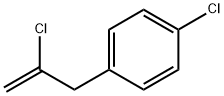 2-Chloro-3-(4-chlorophenyl)prop-1-ene Structure