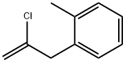 2-クロロ-3-(2-メチルフェニル)-1-プロペン 化学構造式