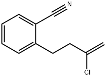 2-Chloro-4-(2-cyanophenyl)but-1-ene Structure