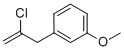 2-クロロ-3-(3-メトキシフェニル)-1-プロペン 化学構造式