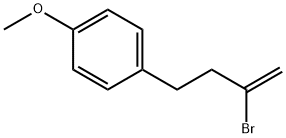 2-BROMO-4-(4-METHOXYPHENYL)-1-BUTENE Struktur