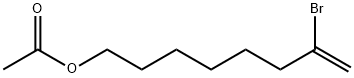 8-ACETOXY-2-BROMO-OCTENE 结构式