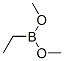 Ethyldimethoxyboron Struktur