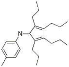 4-METHYL-N-(2,3,4,5-TETRAPROPYLCYCLOPENTA-2,4-DIENYLIDENE)ANILINE Structure