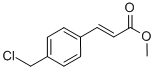 (E)-甲基3-(4-(氯甲基)苯基)丙烯酸酯,731846-75-6,结构式