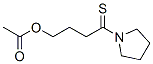 Pyrrolidine,  1-[4-(acetyloxy)-1-thioxobutyl]-  (9CI) 结构式
