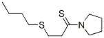 Pyrrolidine,  1-[3-(butylthio)-1-thioxopropyl]-  (9CI)|