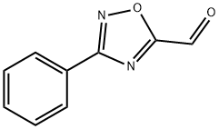 3-フェニル-1,2,4-オキサジアゾール-5-カルブアルデヒド DIHYDRATE 化学構造式