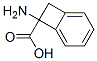 Bicyclo[4.2.0]octa-1,3,5-triene-7-carboxylic acid, 7-amino- (9CI) Structure