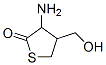 2(3H)-Thiophenone, 3-aminodihydro-4-(hydroxymethyl)- (9CI) 化学構造式