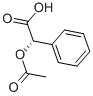 (+)-O-アセチル-L-マンデル酸 化学構造式