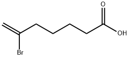 6-BROMO-6-HEPTENOIC ACID Struktur