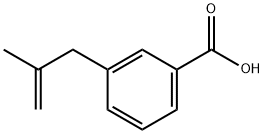 3-(2-甲基烯丙基)苯甲酸, 732249-38-6, 结构式