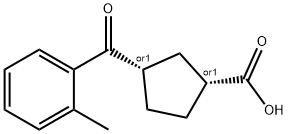 CIS-3-(2-METHYLBENZOYL)CYCLOPENTANE-1-CARBOXYLIC ACID