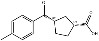 CIS-3-(4-METHYLBENZOYL)CYCLOPENTANE-1-CARBOXYLIC ACID